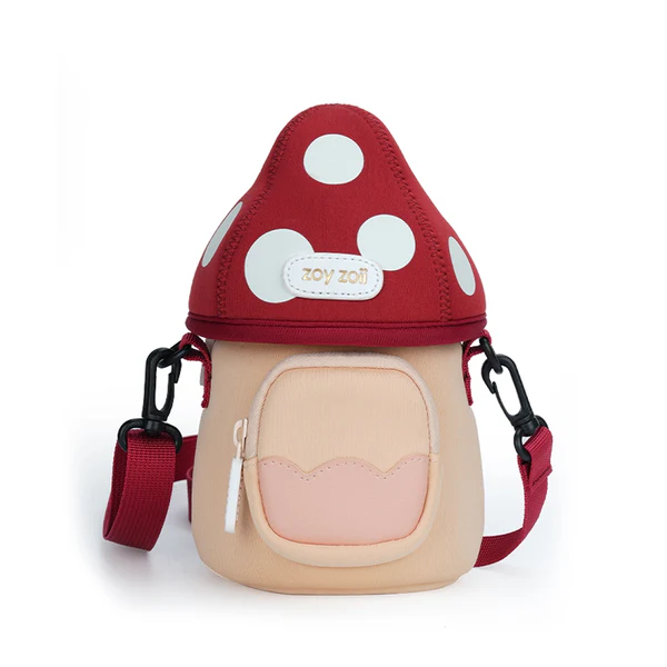 Zoy Zoii Mini Mushroom Kids Crossbody Bag - Mushroom