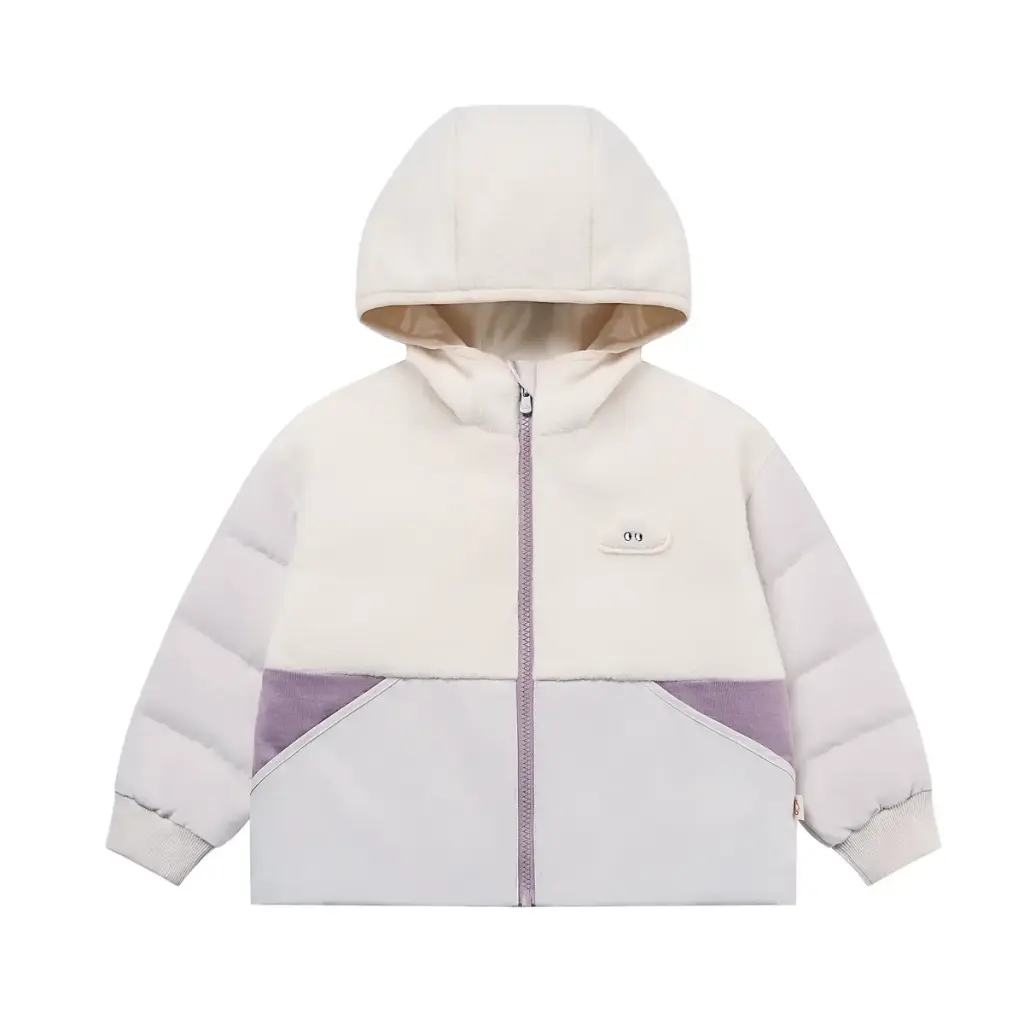 Petite Revery Recycled Polyester Down Jacket - Cloud (18-24M)