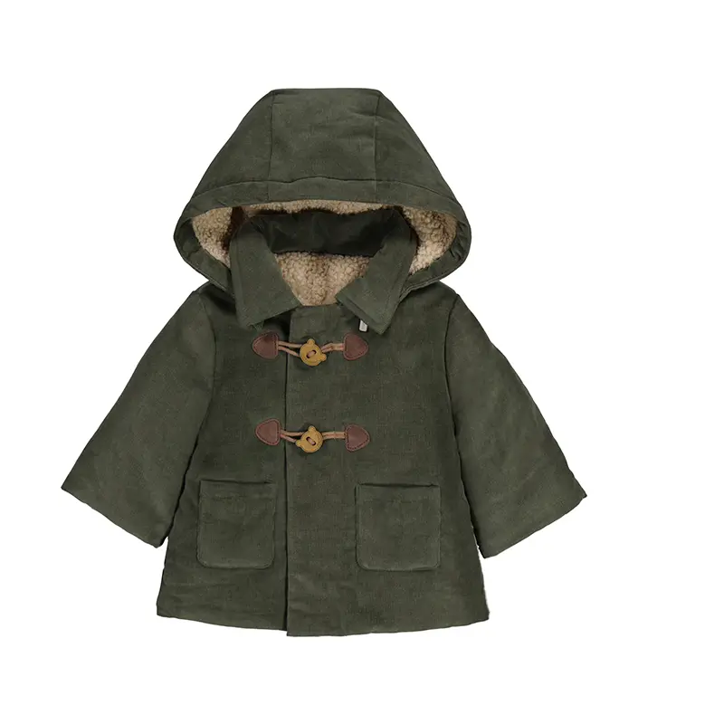 Mayoral  Corduroy Trench Coat 2411 - Dark Green (2-4M)