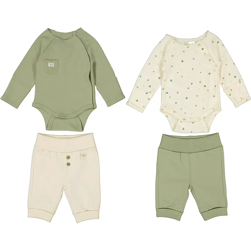 Mayoral Knit set Layette Boy 02638 - Sage (0-1M)