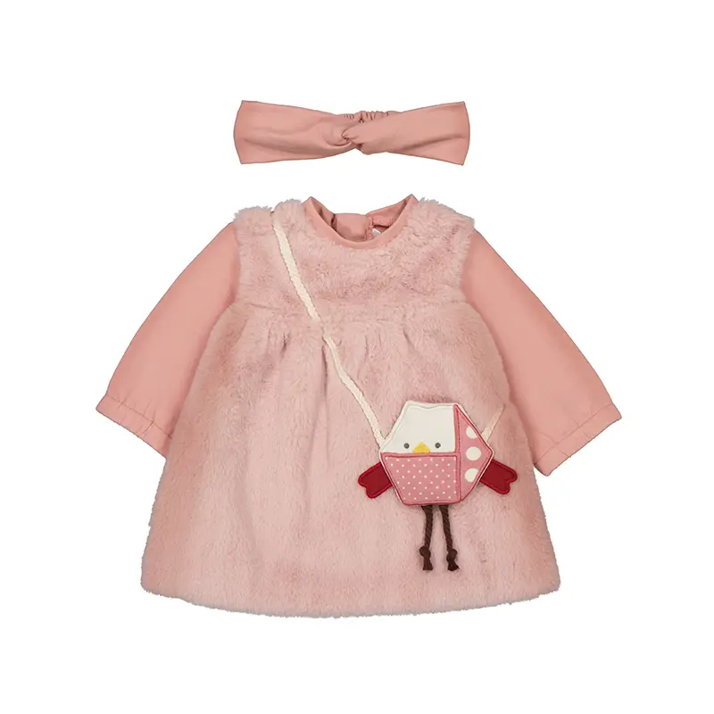 Mayoral Dress 2823 - Peach