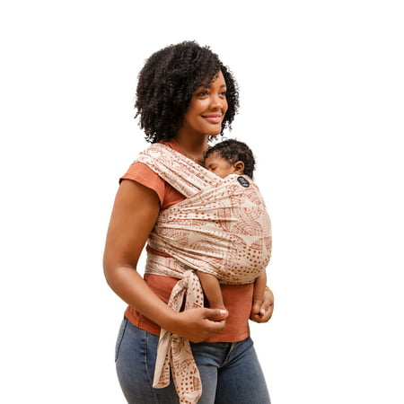Moby  Classic Wrap Baby Carrier - Petunia Pickle Bottom - Woodgrain