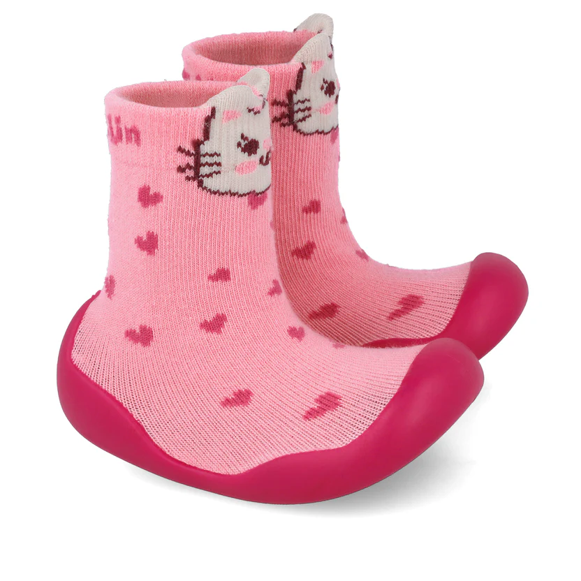 Garvalin Socks Non-slip Rubber Socks- Rosa (US 5)