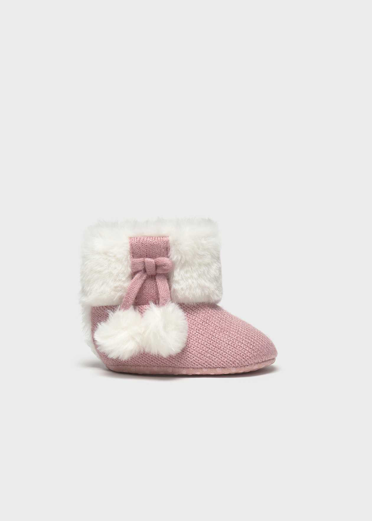 Mayoral  Shoes Knit Booties 9954 - Orchid