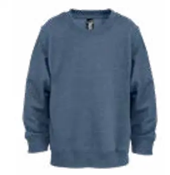 Attraction Sweater Embroidery 3 Fir Tree With Sun 09023 - Heather Navy (2Y)