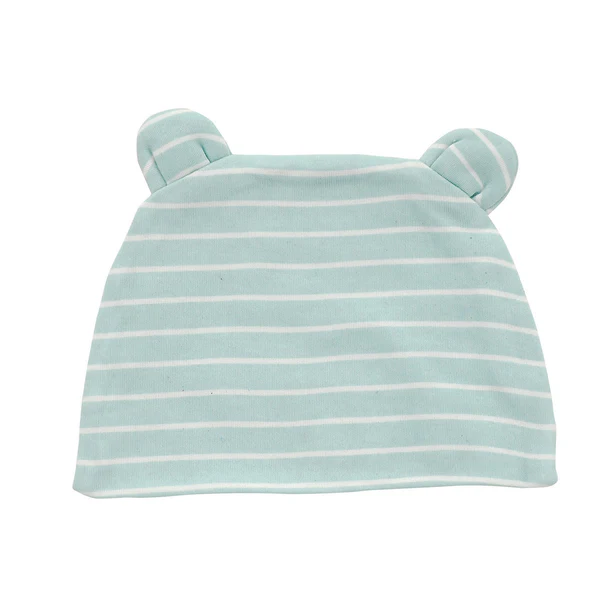 Silkberry Baby Organic Cotton Beanie 8002 (Color: Stripe Arctic Blue) (NB-6M)