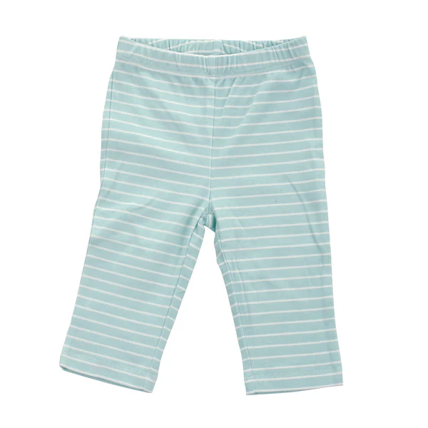 Silkberry Baby Organic Cotton Pullover Pant 8004 (Arctic blue stripe) (NB)