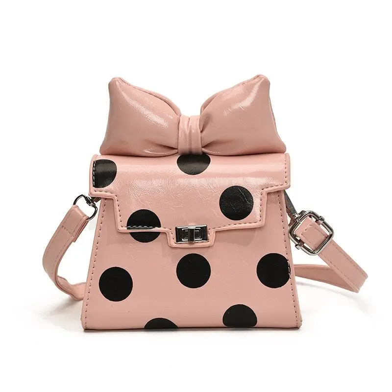 Berry Bags Crossbody Purse Spot With Bow 2053- Pink