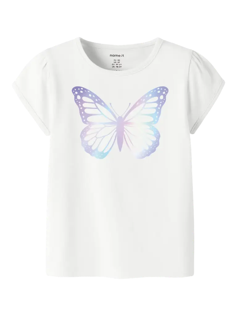 Name It T-Shirt - Cloud Dancer