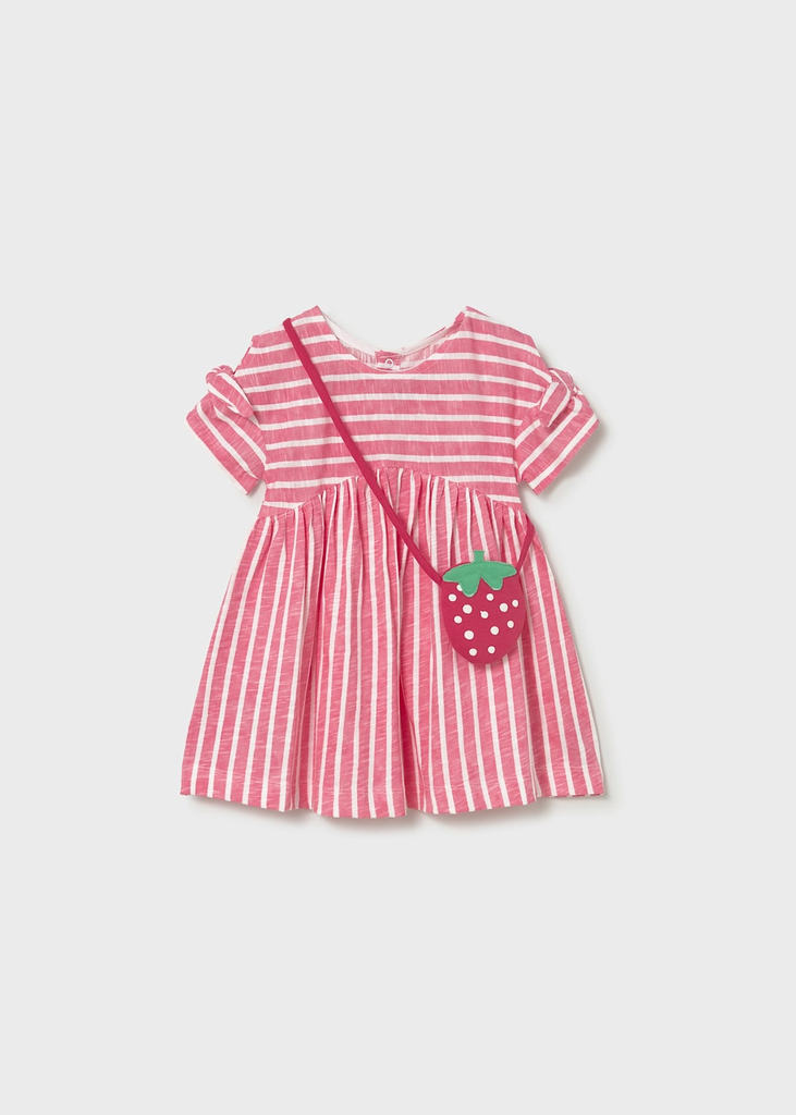 Mayoral Dress With Bag 1919 - Strawberry (6M)