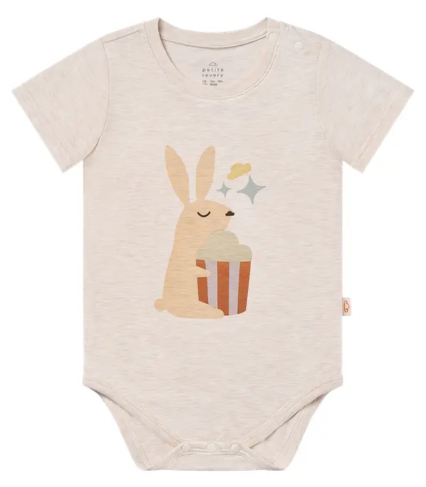Petite Revery Onesie Nimbus Cloud-Magic Bunny (3-6M)