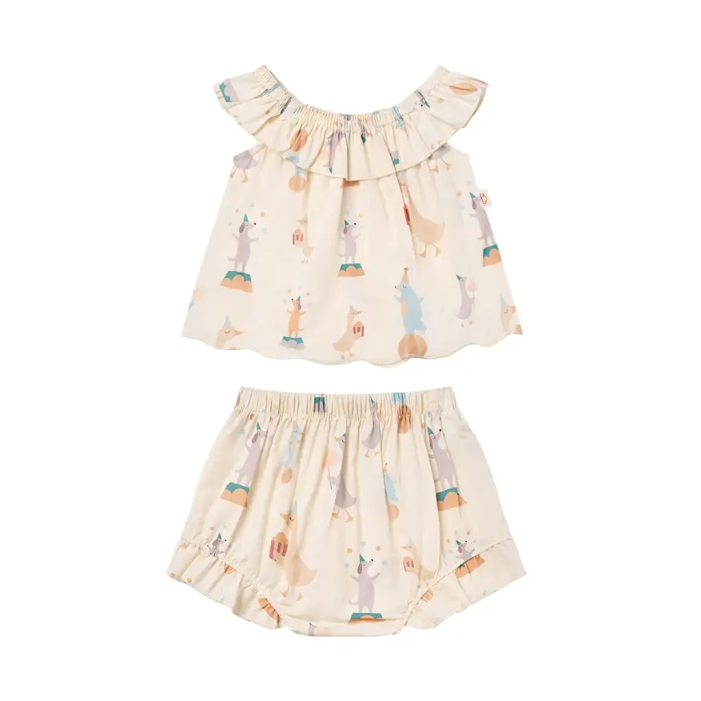 Petite Revery Girls 2 Piece Set - Carnivale (3-6M)