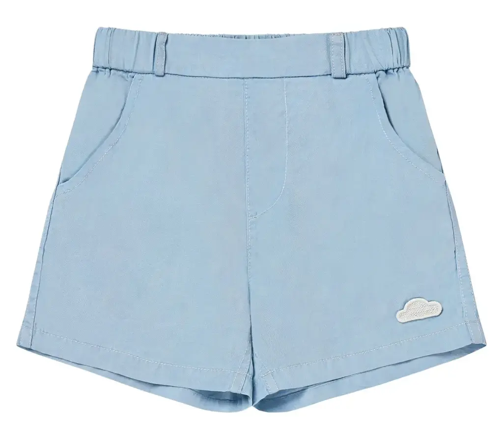 Petite Revery Shorts - Chambray Denim (18-24M)