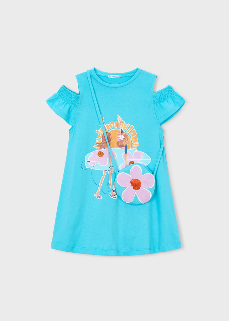 Mayoral Dress 3941 - Flower Purse (2Y)