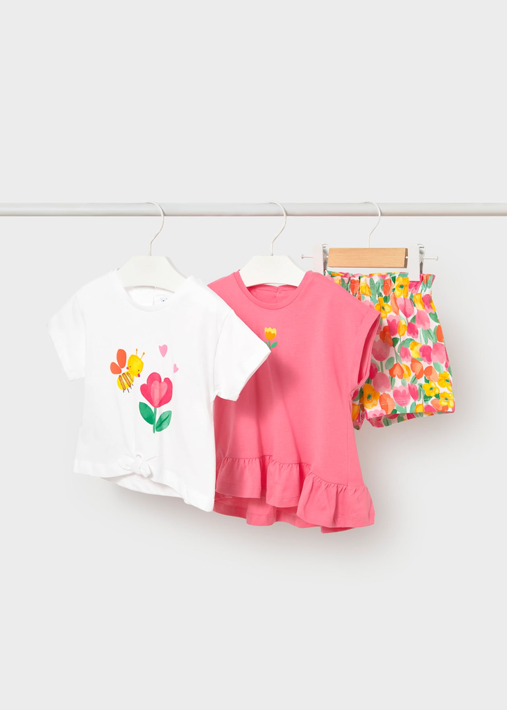 Mayoral 3 Pcs Short Set 1206 (6M)