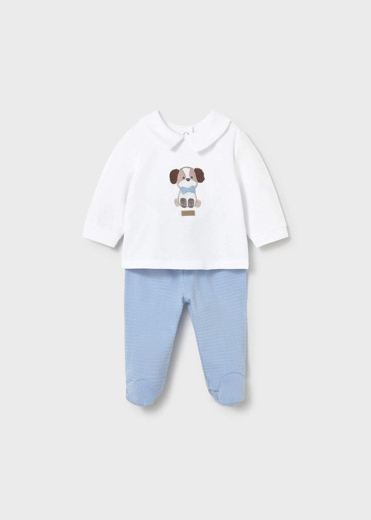 Mayoral Warmer Set 1501 - Blue (0-1M)