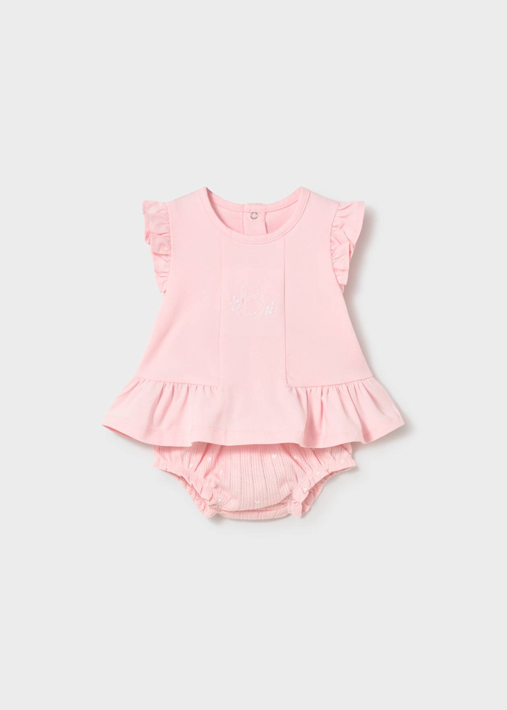 Mayoral Knit 2pc Set - 1639 - Pink Rose (0-1M)