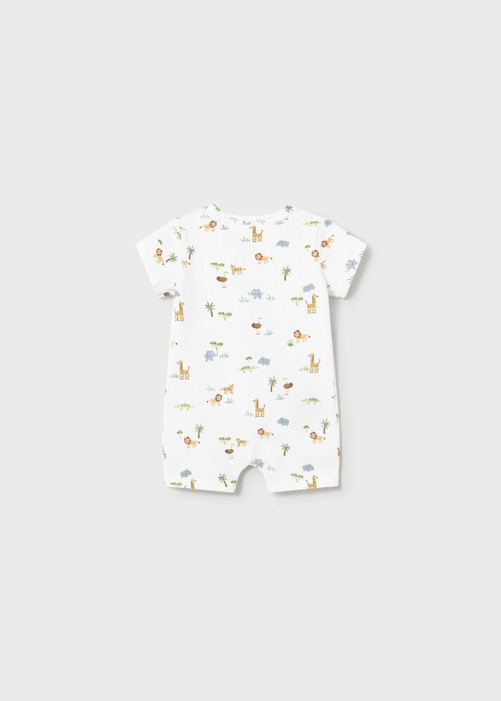 Mayoral Romper 1pc 1719 - White (0-1M)