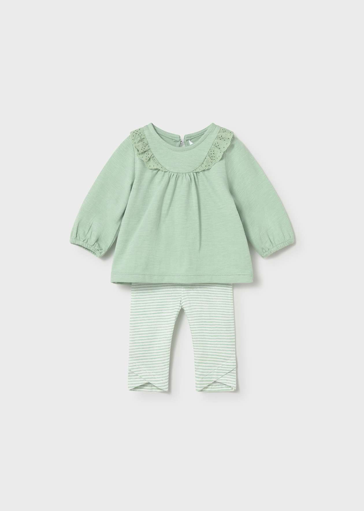 Mayoral Legging 2pc Set - 1741 - Green (0-1M)
