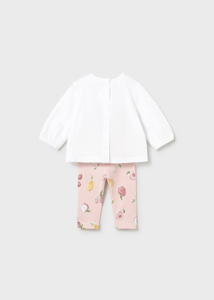 Mayoral Legging 2pc Set - 1741 - White