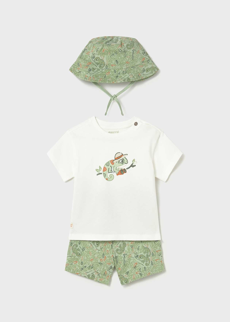Mayoral Knit Set With Bucket Hat 1667