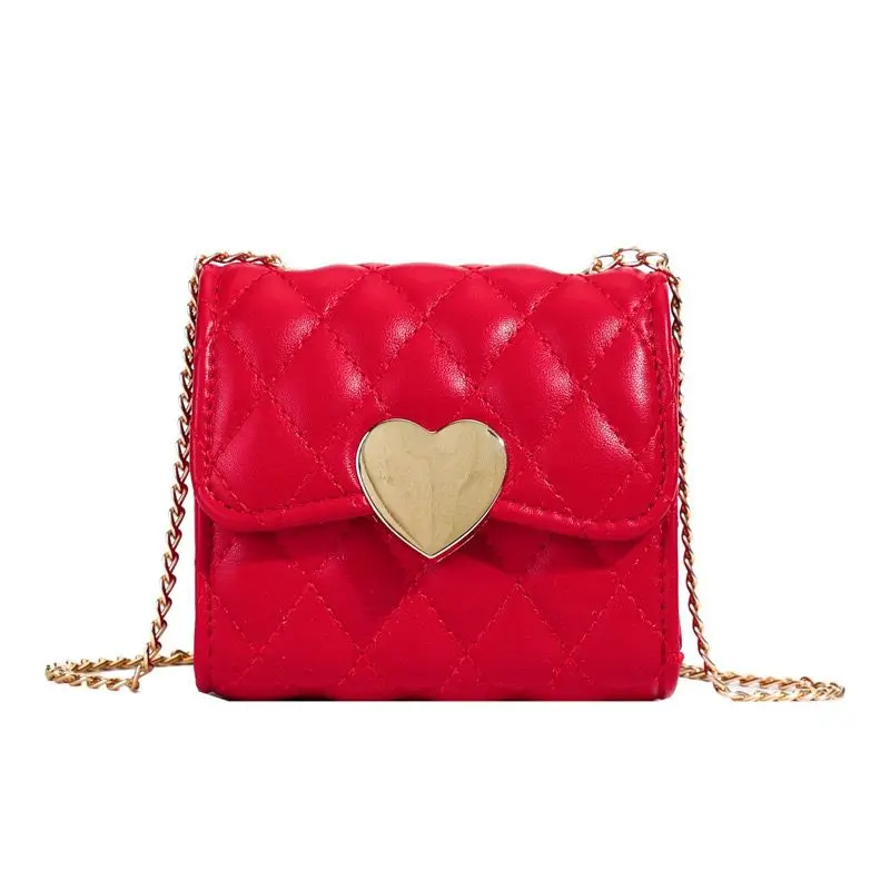 Berry Bags Crossbody Purse Heart 2653 - Red