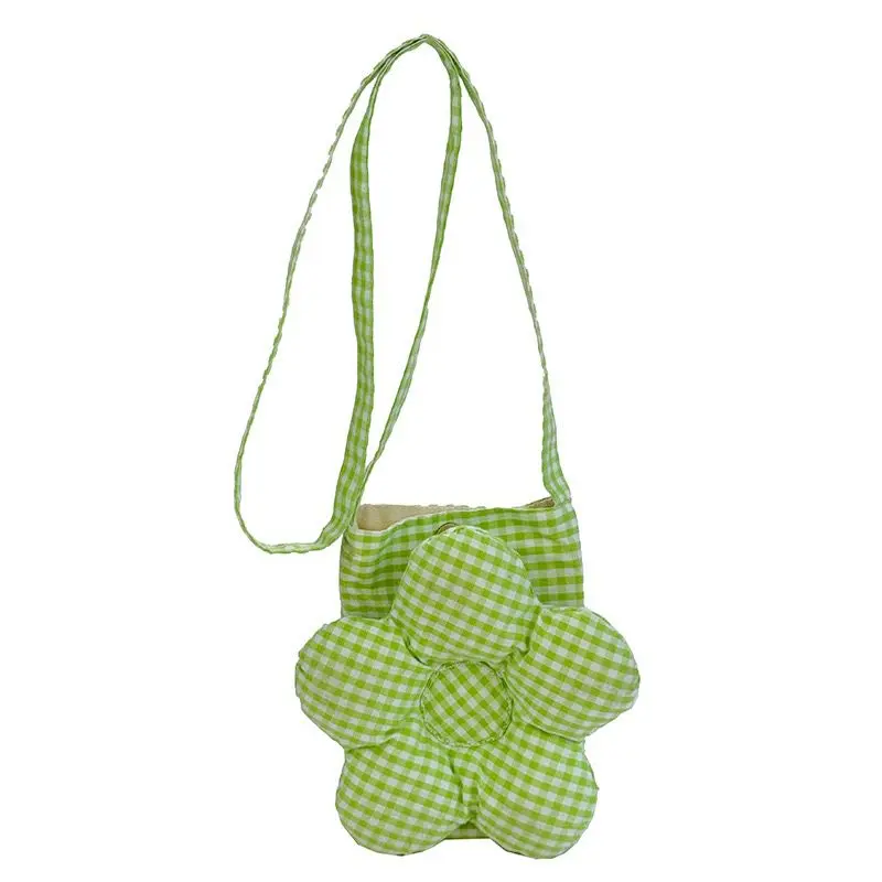 Berry Bags Crossbody Purse Flower 3653 - Green