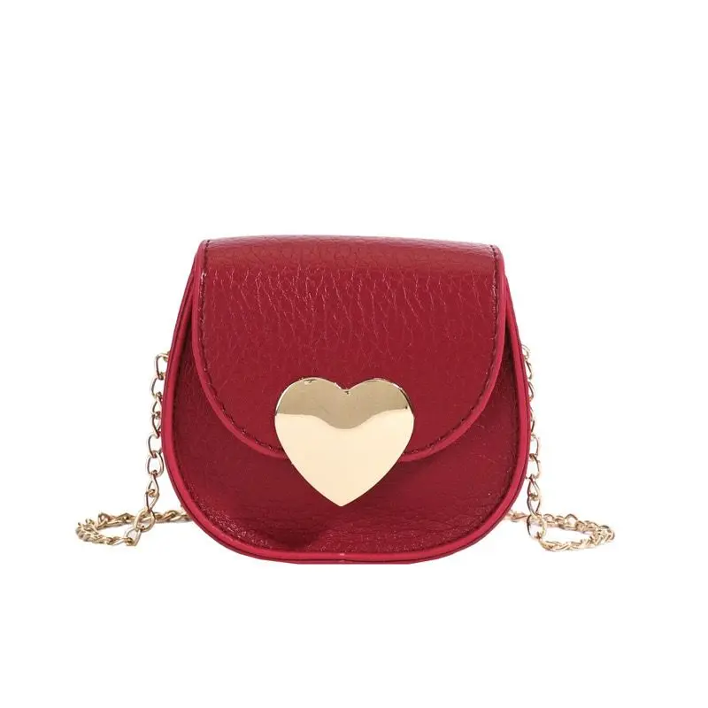 Berry Bags Crossbody Purse Heart 2653 - Red