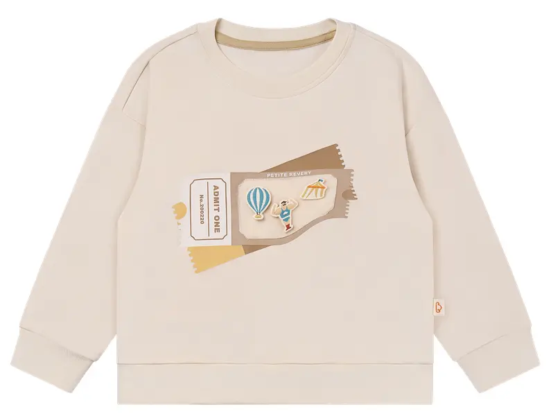 Nest Petite Revery Long Sleeve Sweatshirt - Jet Stream (18-24M)