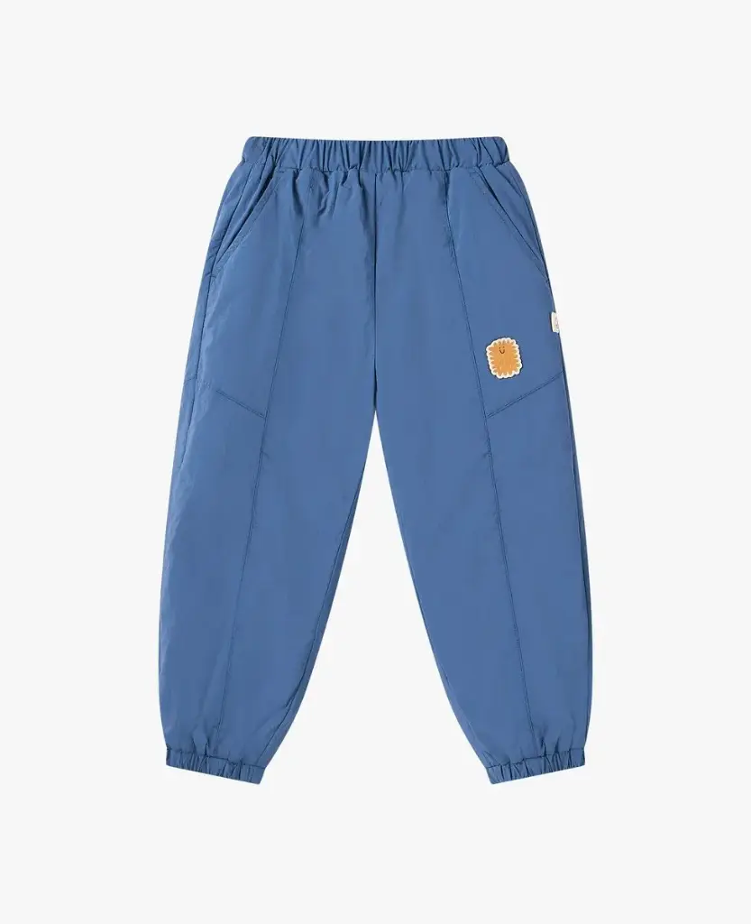 Petite Revery FW Recycled Nylon Pants - Sea Blue (12-18M)