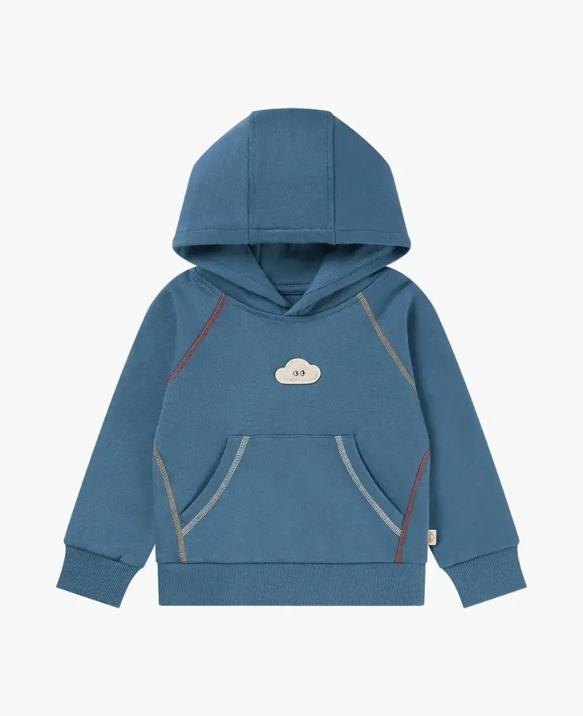 Petite Revery FW Hooded Sweater - Oceanview (12-18M)