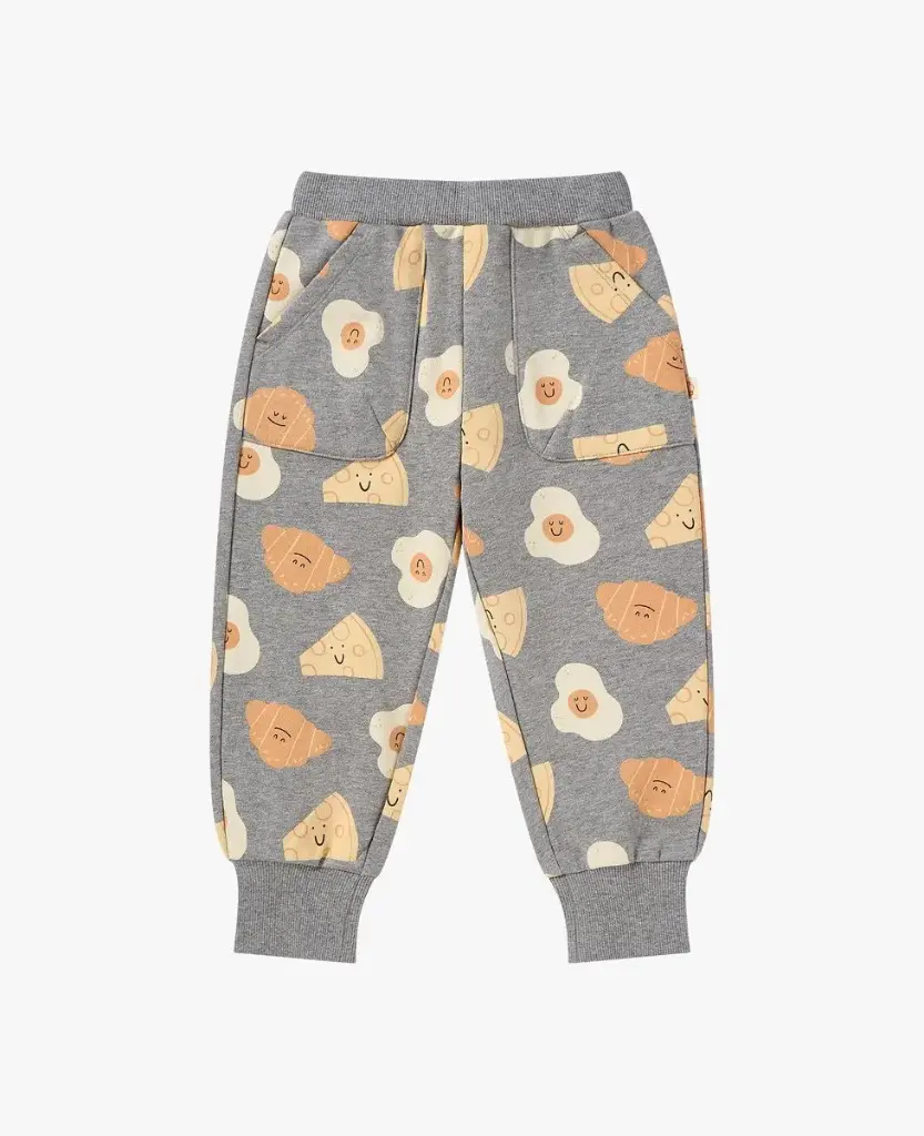 Petite Revery FW Kids Joggers - Smiley Side Up (12-18M)