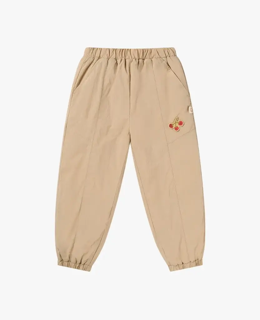 Petite Revery FW Recycled Nylon Pants - Toast (12-18M)