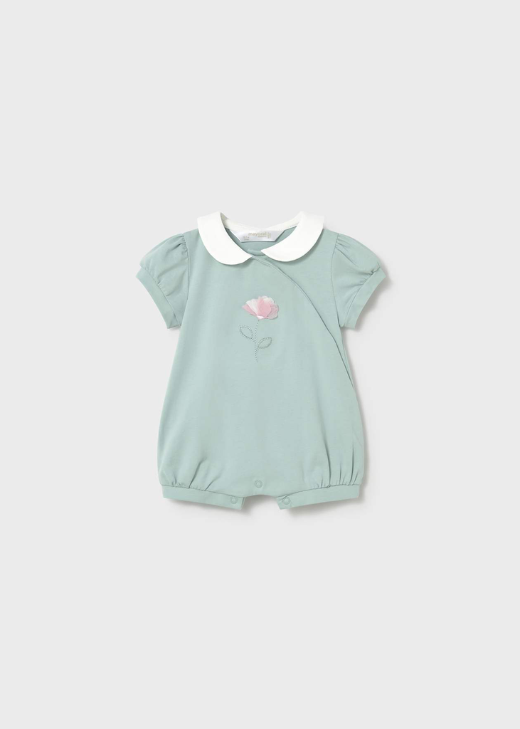 Mayoral Onesie 1pc 1704 - 89 Aqua Green (0-1M)