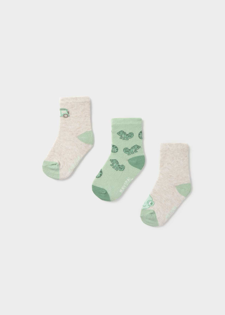 Mayoral 3 Socks Set 10137 - Matcha