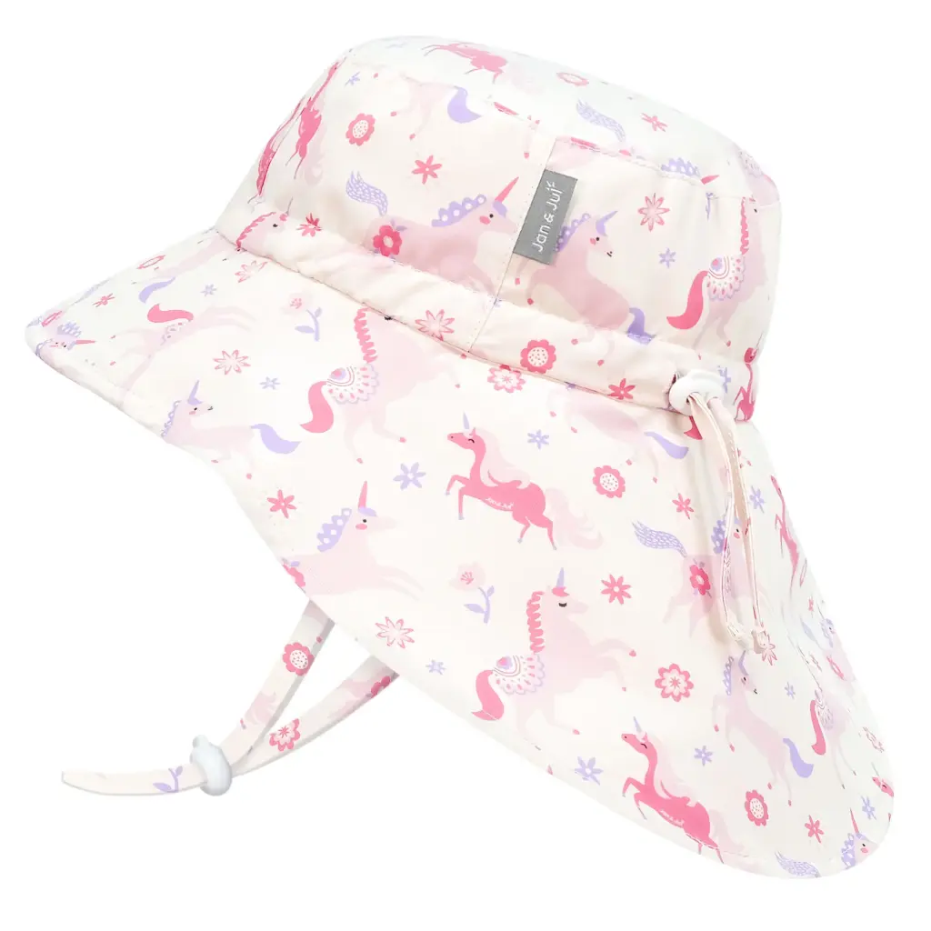 Jan & Jul Aqua Dry Adventure Hat - Unicorn (S 0-6m)