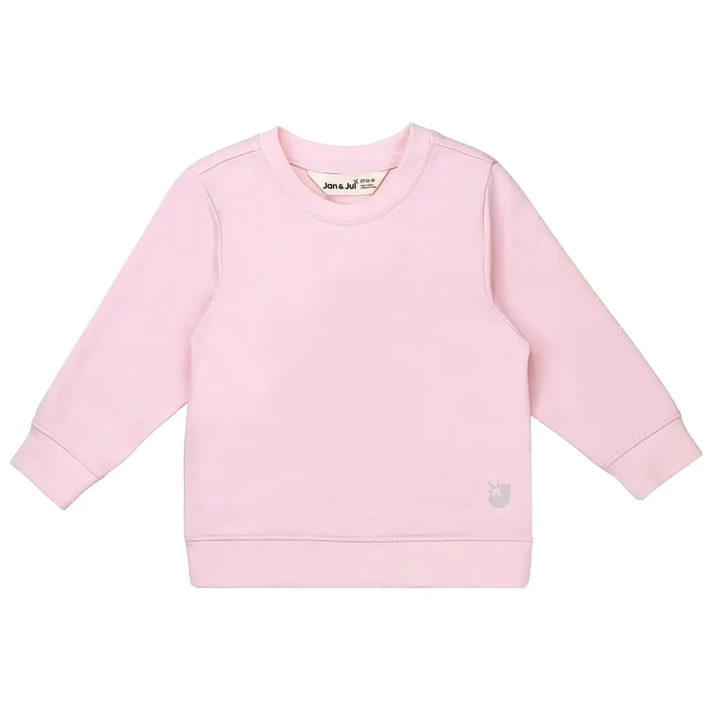 Jan & Jul Lite Sweatshirt | Soft Pink