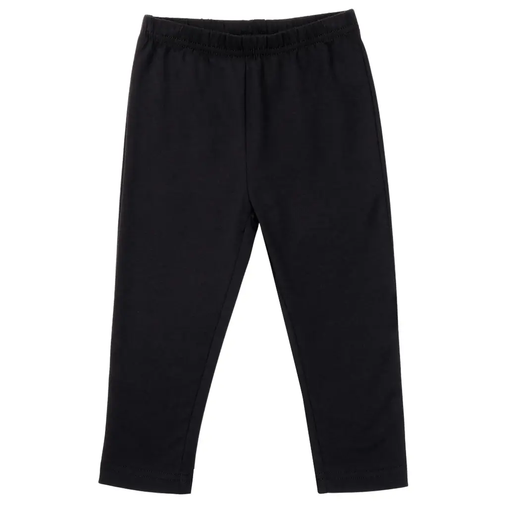 Jan & Jul Kids Legging Pants | Black  (1Y)