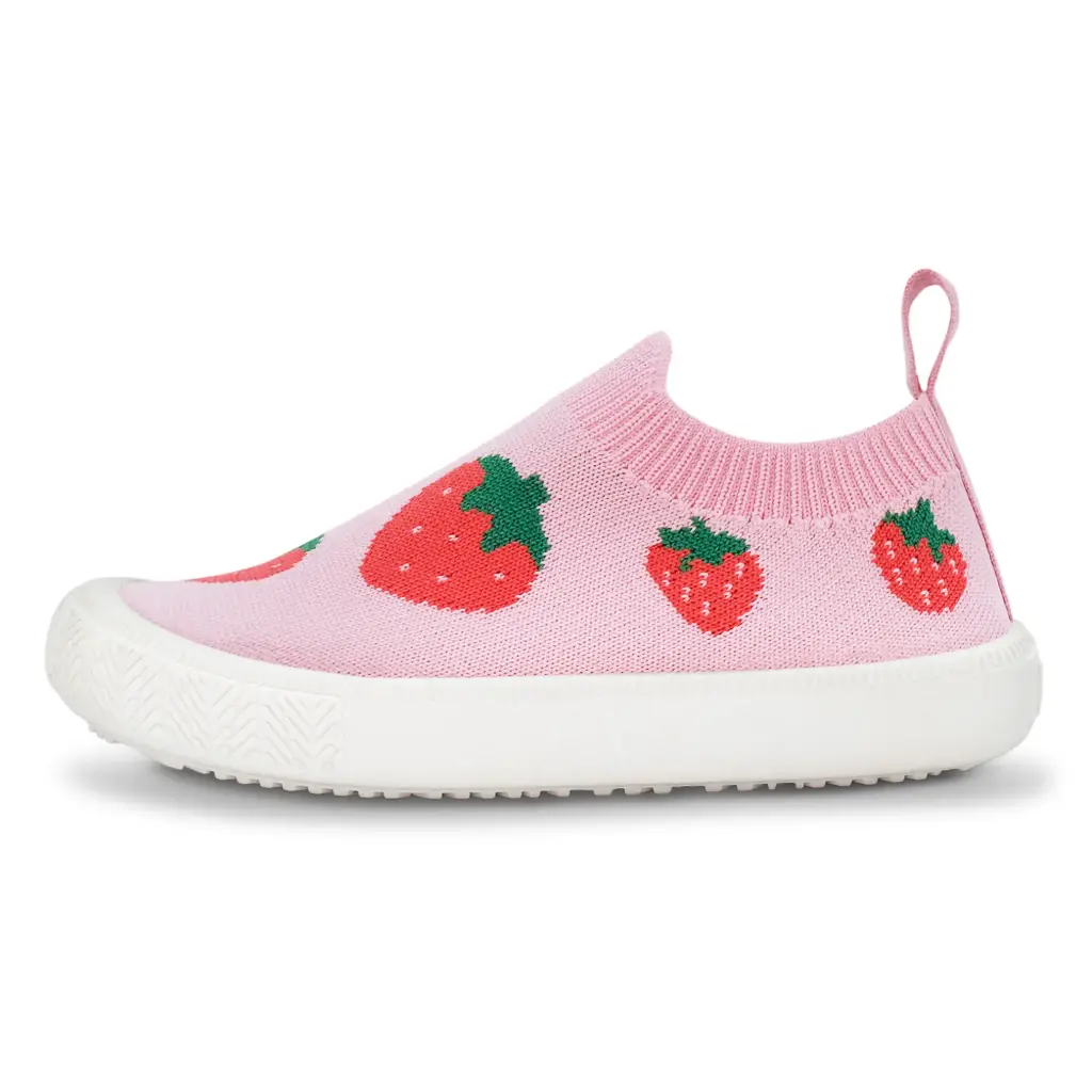Jan & Jul Graphic Knit Shoe - Pink Strawberry (5)