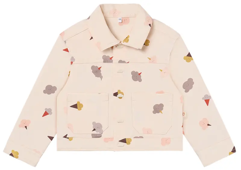 Petite Revery Twill Jacket - Dessert Sky (18-24M)