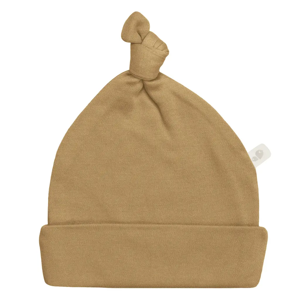 Perlimpinpin Bamboo Knotted Hat -  Honey