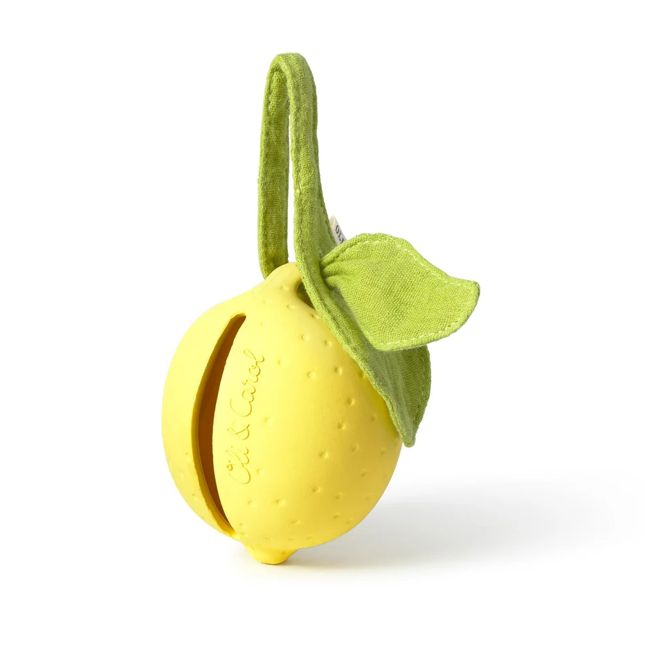 Oli & Carol Lou the Pacifier Case - Lemon