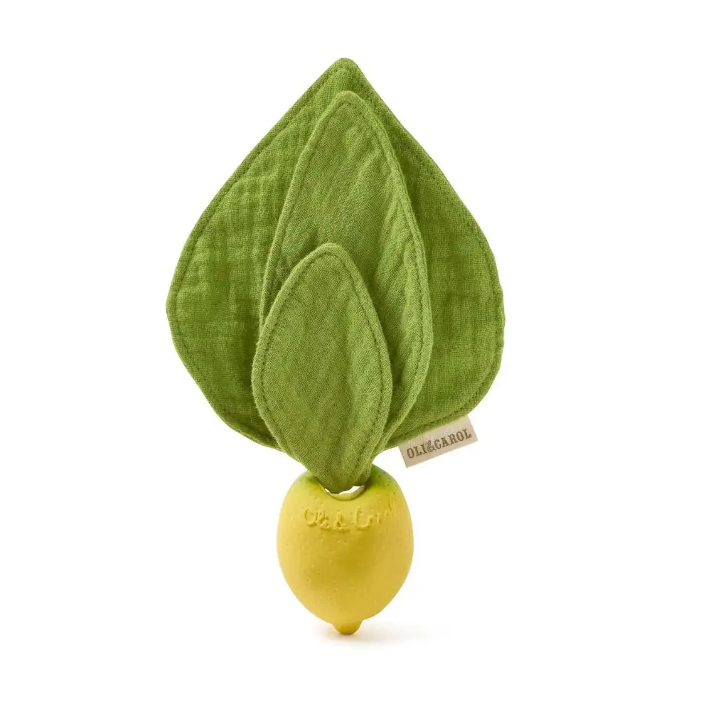Oli & Carol Mini Doudou Teether - John Lemon