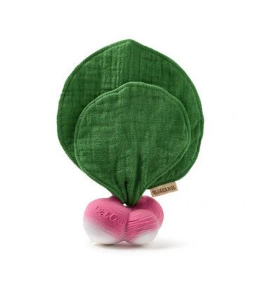 Oli & Carol Mini Doudou Teether - Radish