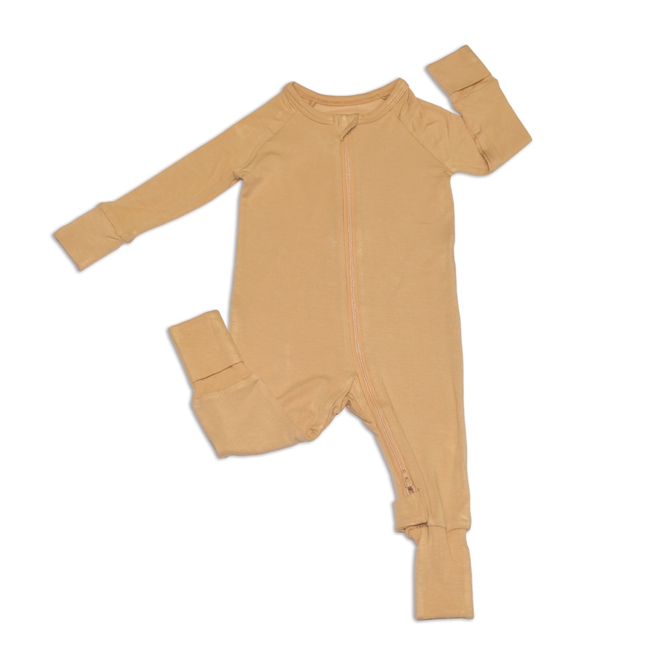 Silkberry Baby Bamboo Two Way Zipper Romper - Prairie