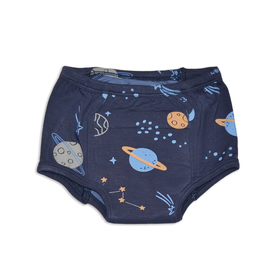 Silkberry Baby Training Pants - Lost in Space Print