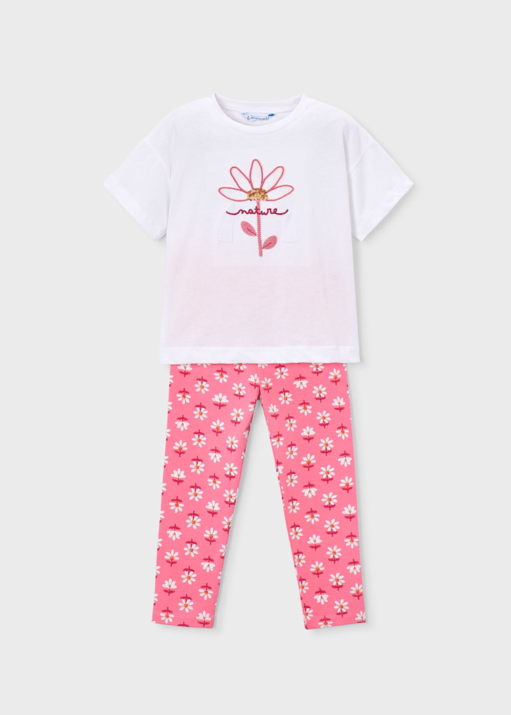 Mayoral Legging Set 3727 - Pink