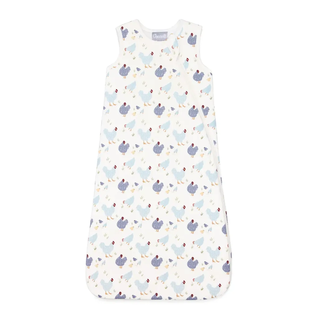 ROBO Coccoli  Sleep Sack AFM6041 - Chickens on Cream(1.5 Tog)