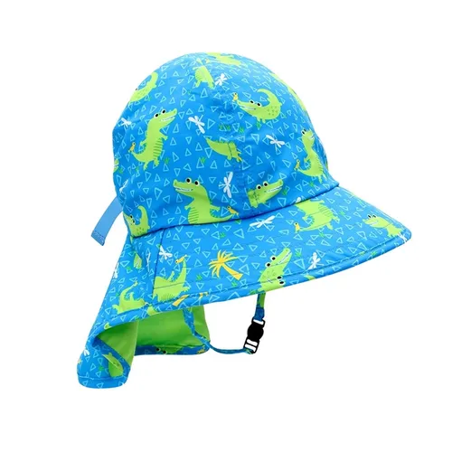 Zoocchini Cape Sun Hat - Alligator (2-4Y)