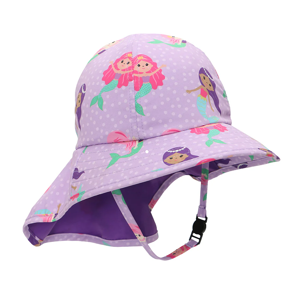 Zoocchini Cape Sun Hat - Mermaid